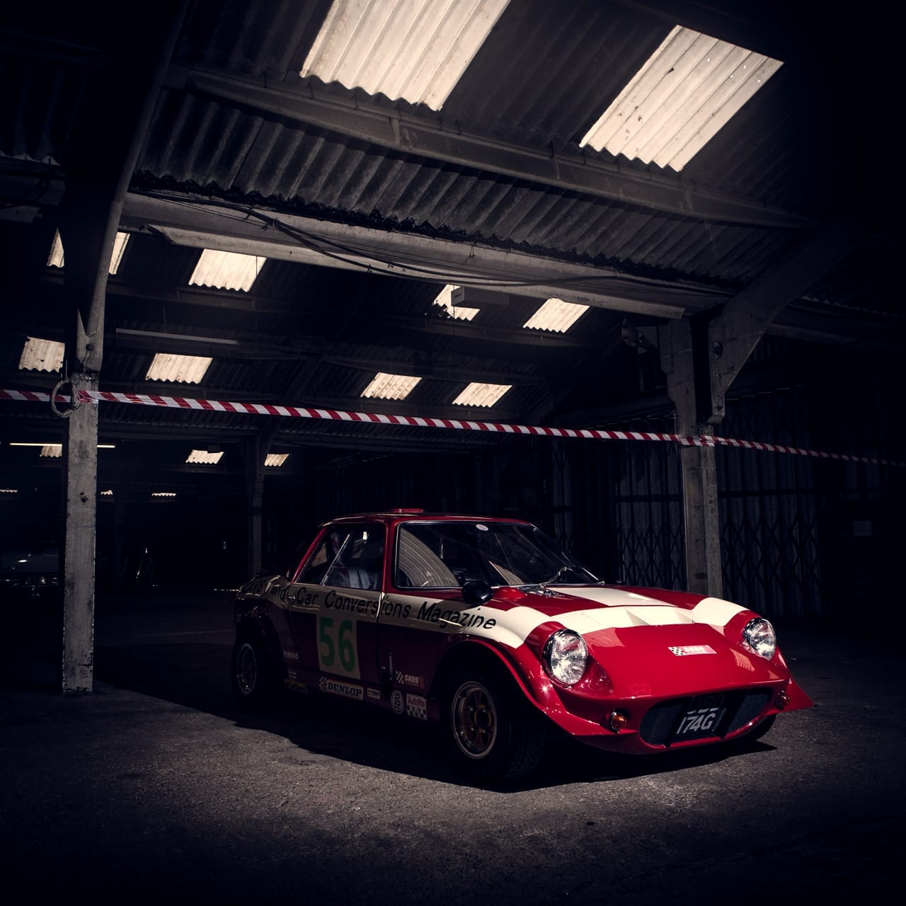 The final colour toned image