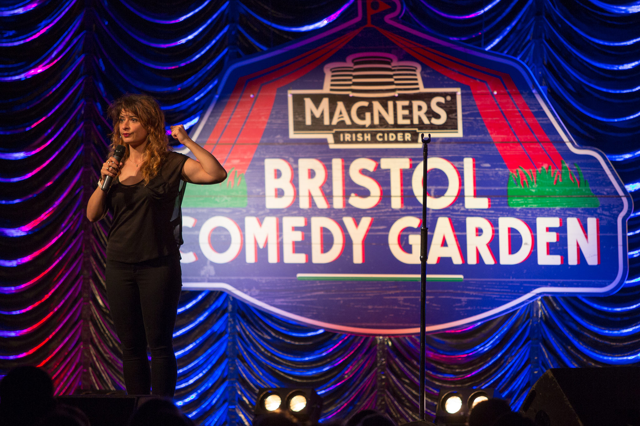Bristol Comedy Garden 2014 – Shappi Khorsandi
